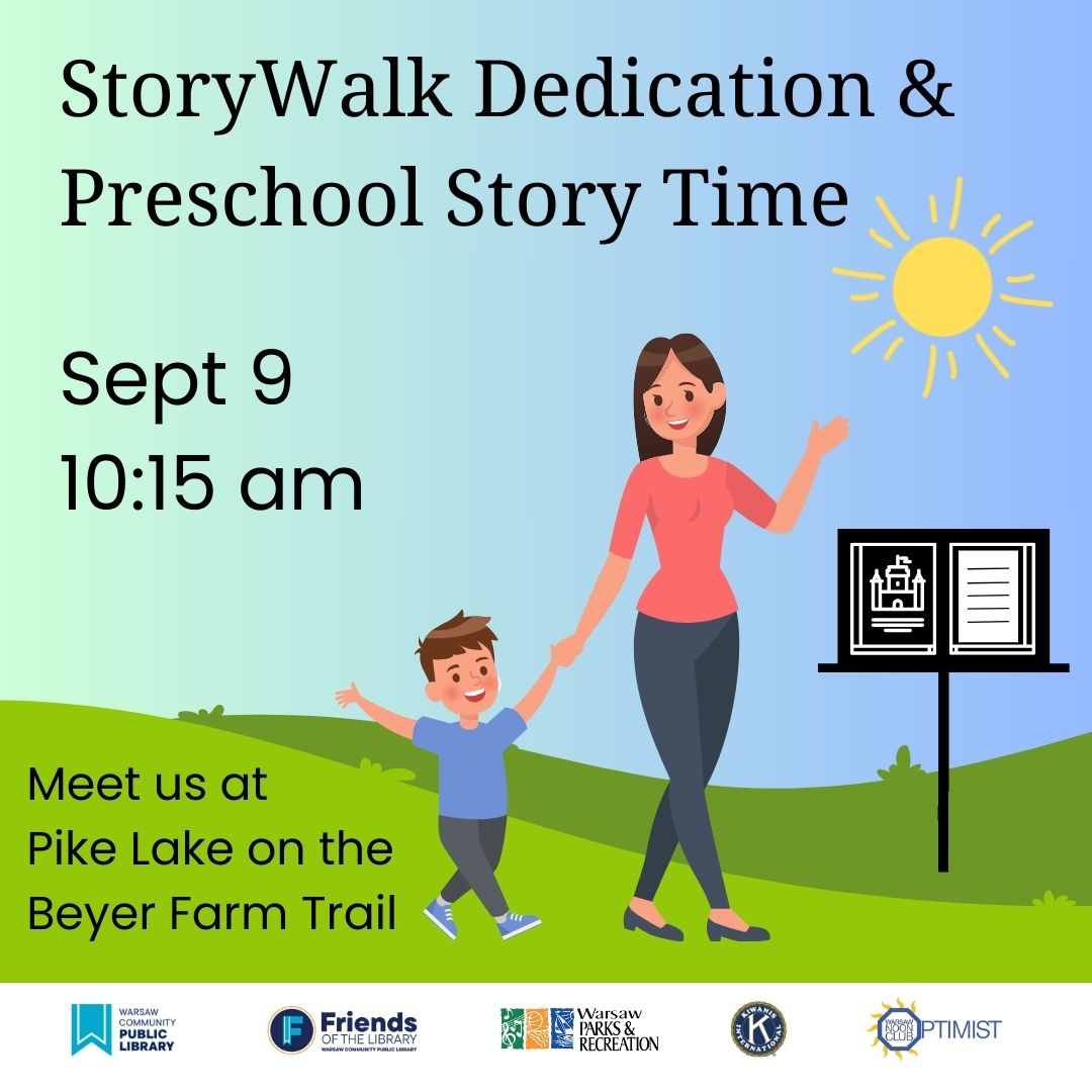 StoryWalk Dedication & Preschool Story Time