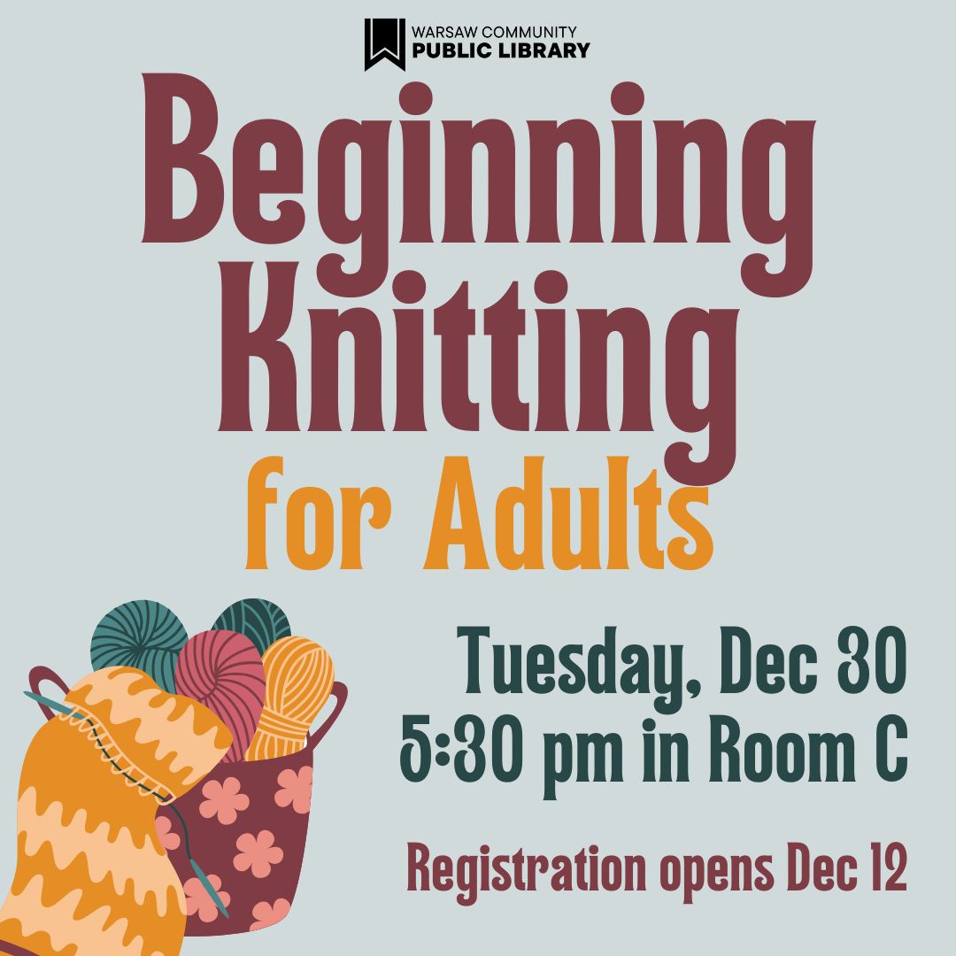 Beginning Knitting for Adults