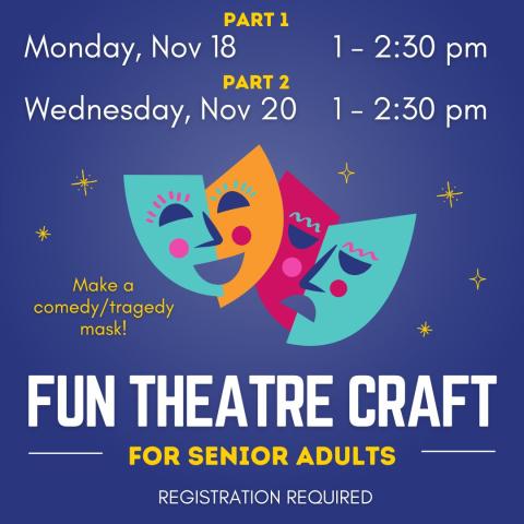 Fun Theatre Craft for Senior Adults