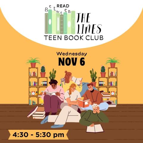 Read Between the Lines Teen Book Club