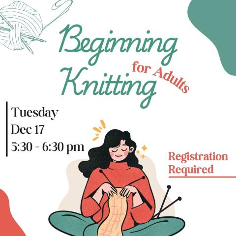 Beginning Knitting for Adults