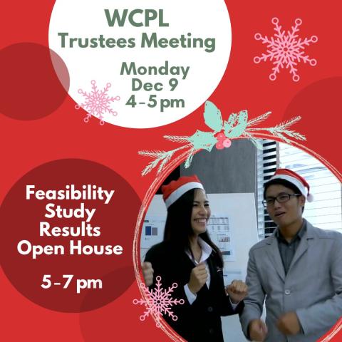 WCPL Feasibility Study Results Open House