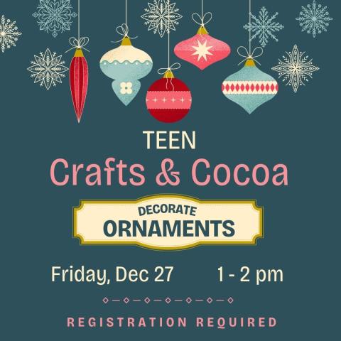 Teen Crafts & Cocoa