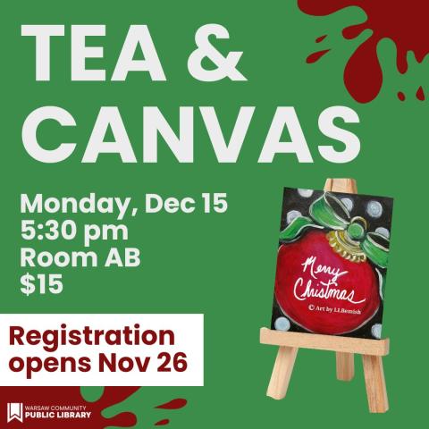 dec15 - tea & canvas