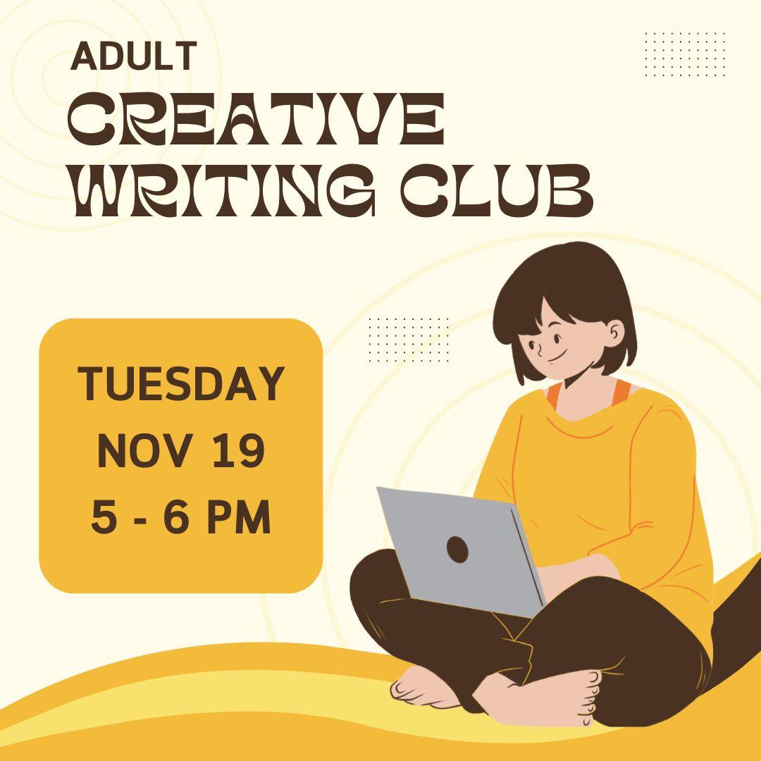 Adult Creative Writing Club