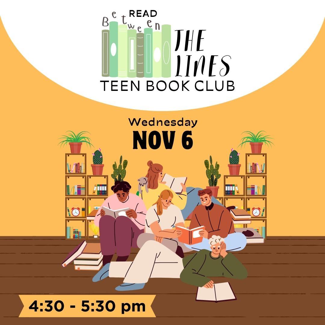 Read Between the Lines Teen Book Club