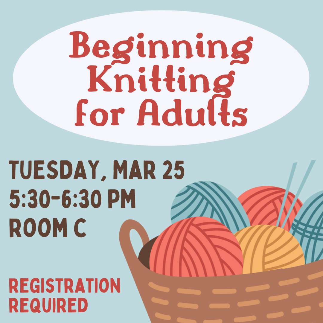 Beginning Knitting for Adults